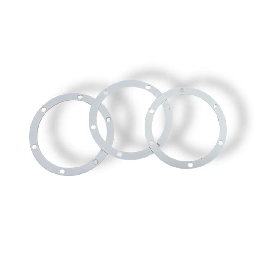 Kit guarnizioni flangia volano spessore 0.5, 1 e 1.5mm Lambretta S1 + S2 + S3 + SX + DL + Serveta