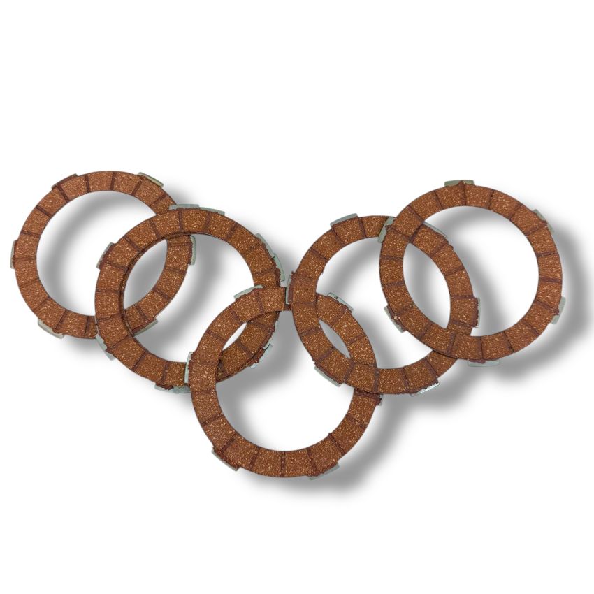 Set 4 dischi frizione BGM per Lambretta S1 + S2 + S3 + GP DL + Serveta