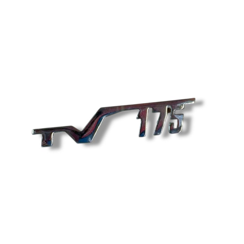 'TV175' legshield badge for Lambretta TV1 + TV2 (Vers.1)