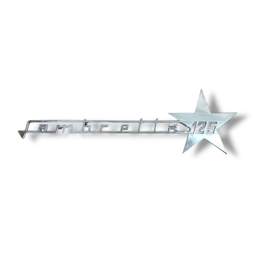 'Lambretta 125' legshield badge Starstream J125 M4