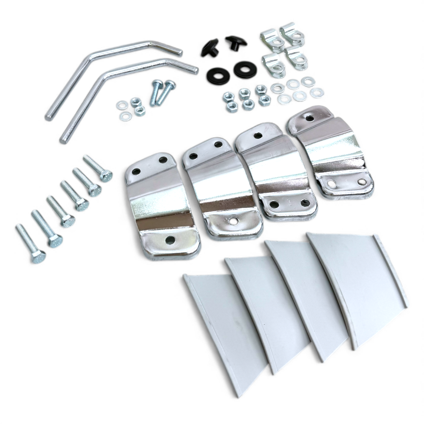 Kit di staffe e viti per montare cupolini al manubrio Lambretta