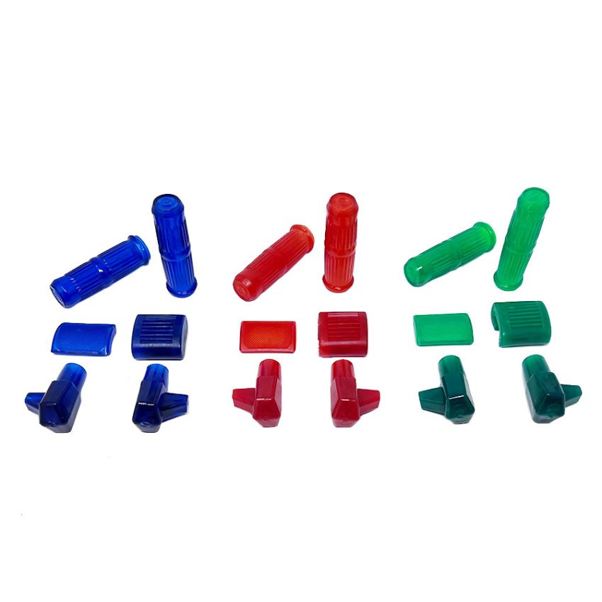 Colored traslucent rubber kit for all Lambretta S3 models