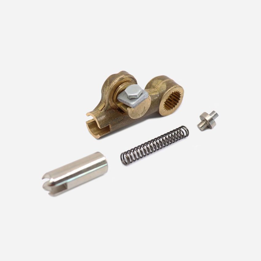 Leva con morsetto per cavo trasmissione cambio TELEFLEX per Lambretta D - LD 125, by Scootopia