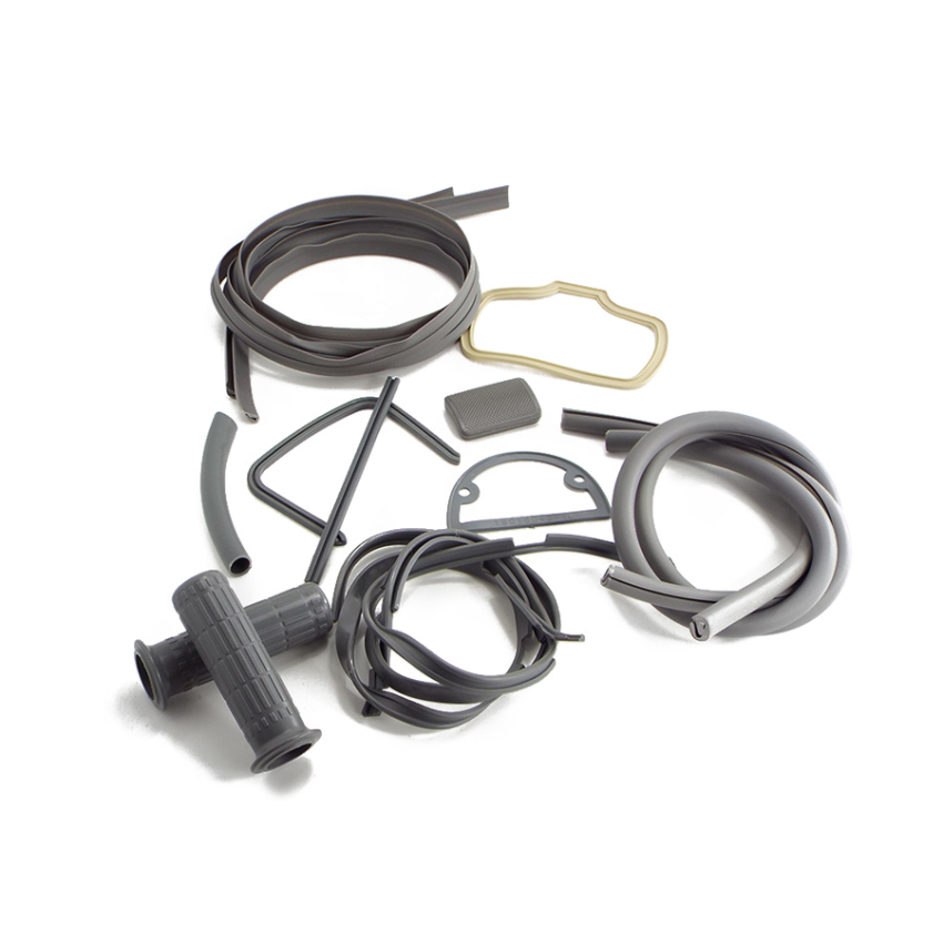 Scootopia Lambretta Late Series 2 LI, TV2 Grey Rubber Kit