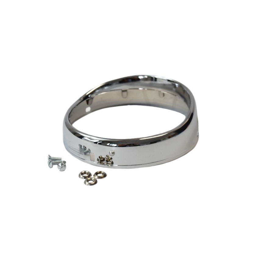 Ghiera cromata faro anteriore Lambretta LI S2 + TV2