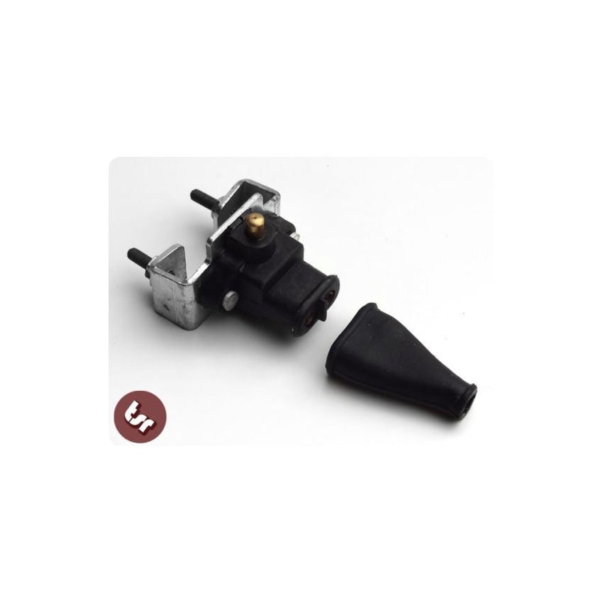 Interruttore stop a due uscite + protezione in gomma per Lambretta LI + TV2/3 + SX + DL