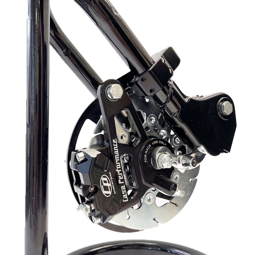 Mozzo freno a disco CP CasaDisc - NERO -  Lambretta S1 + S2 + TV2 + S3 + TV3 + Special + SX + DL + Serveta