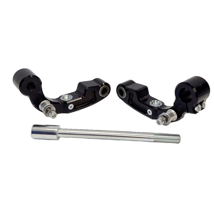 Coppia Biellette CNC con regolazione precarico molla by Casa Performance