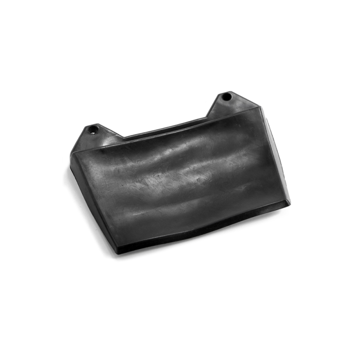 Scootopia black rear mudflap for Lambretta GP DL + Serveta