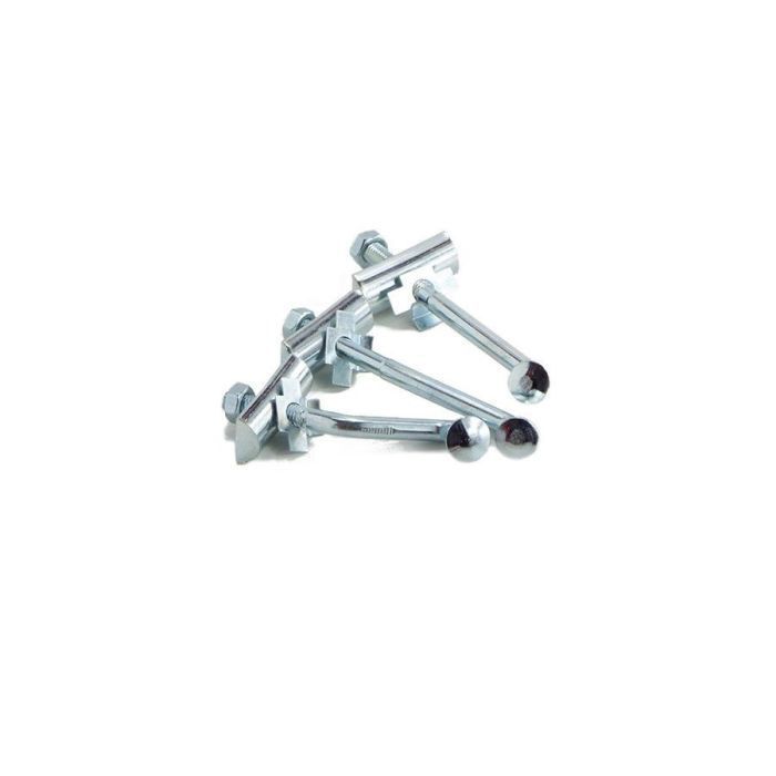 Kit tiranti fissaggio bauletto portaoggetti Lambretta LI S3 + TV3 + SX + DL + Serveta