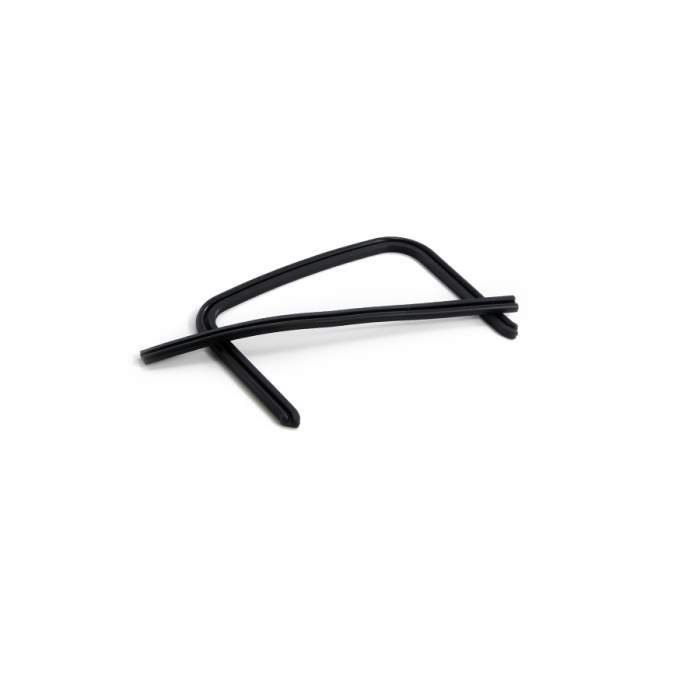 Scootopia black bridge piece rubbers Lambretta GP + Serveta