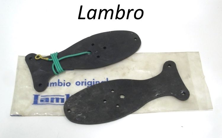 Guarnizioni in gomma fanali motocarro Lambro NOS