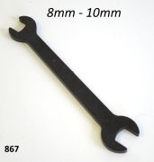 Chiave tipo originale 8/10mm per set attrezzi Lambretta LI + TV + SX + Special + SX + DL + J + Lui + Serveta