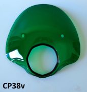Cupolino modello 'Bubble' verde per Lambretta SX + TV3 + Special + Serveta