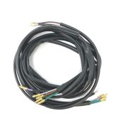 Battery type DC black wiring loom for Lambretta GP DL + Electronic