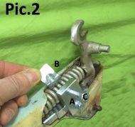 Fork springs tool Lambretta J + Lui