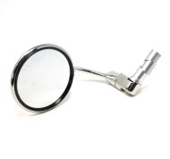 Specchio retrovisore tondo regolabile per manubrio (sinistro oppure destro) per Nuova Lambretta V-Special