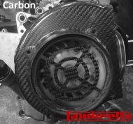 Copri ventola in carbonio per Lambretta V-Special 50 - 125 - 200