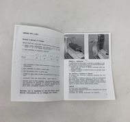 Libretto 'Uso e Manutenzione' Lambretta DL150