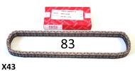 Catena IWIS 83 maglie Lambretta LI + TV2/3 + SX + Special + DL/GP + Serveta