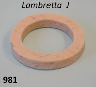 Petrol tank upper round felt Lambretta J