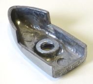 Aluminium floor runner endcap Lambretta LI S3 + Special + TV3 + SX + J50 Deluxe + Serveta