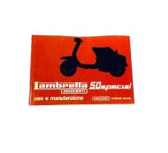Libretto uso e manutenzione Lambretta J50 Special