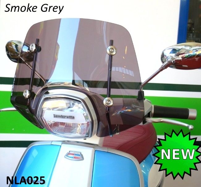 High quality Casa Performance Sports screen for Lambretta V-Special (Smoke Grey)