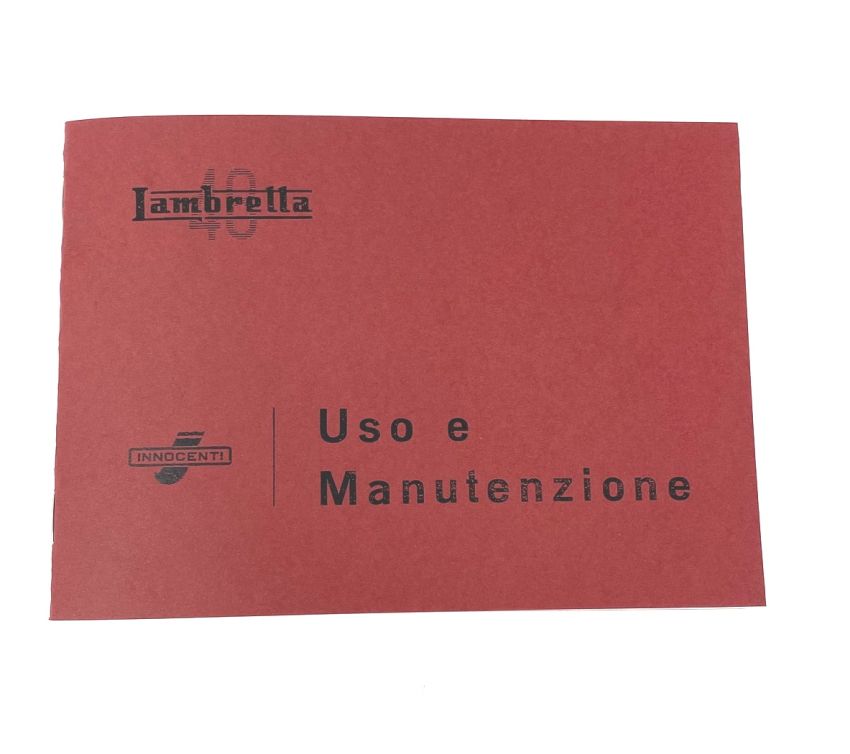 Owners manual Lambrettino 48