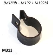 Small exhaust tailpipe clamp for Lambretta LD 1957 + LI S1/S2 + TV1/2