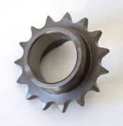 Pignone anteriore z15 versione con manicotto parastrappi per Lambretta Lui + J