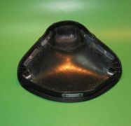 Black single seat cover for Lambrettino 48