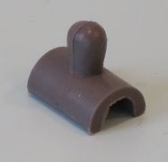 Rubber buffer for inside legshield toolbox door for Lambretta LD