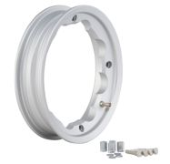 SIP Silver tubeless wheel rim Lambretta LI + TV + SX + GP/DL + Serveta