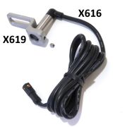 KOSO speed sensor with 1550mm cable for SIP multifinction speedo / rev counters