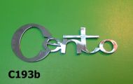 Scritta per scudo "Cento" per Lambretta J100