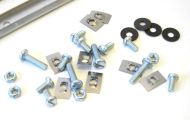 Kit listelli pedana in alluminio per Lambretta LI S1/S2 150cc + TV2