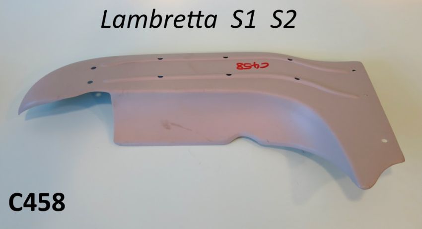 Pedana posteriore sinistra (lato volano) per Lambretta  LI S1/S2 + TV2