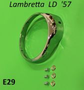 Front headlight rim Lambretta LD 1957