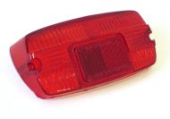 Carello rear light lense (wedge type) for Lambretta LI S3 + TV3 + SX + Special