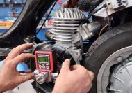 Buzzwangle - attrezzo per misurare la fasatura di accensione e la travaseria Lambretta + Vespa
