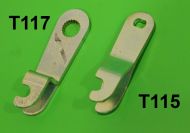 Front brake operating arm on hub Lambretta D/LD150 + LD125 models from 1957 to 1958