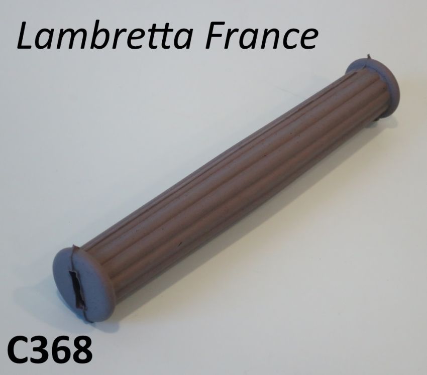 Grey rubber passenger handle cover Lambretta LD France