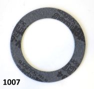 Guarnizione in fibra per piastra paraolio lato catena Lambretta LI + TV2/3 + SX + DL + Serveta