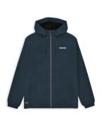 Giacca con cappuccio Lambretta color blu navy