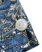 Camicia Lambretta a maniche corte Painsley WHITE/LIGHT BLUE
