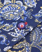 Camicia Lambretta a maniche corte Painsley WHITE/BLUE