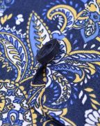 Camicia Lambretta a maniche corte Painsley WHITE/BLUE