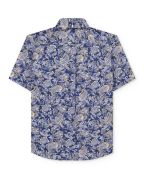 Camicia Lambretta a maniche corte Painsley WHITE/BLUE