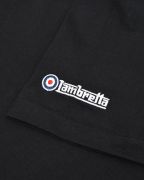 T-shirt Lambretta '1947' nera/oro